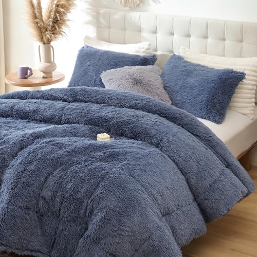 Fluffy Queen Comforter Set
