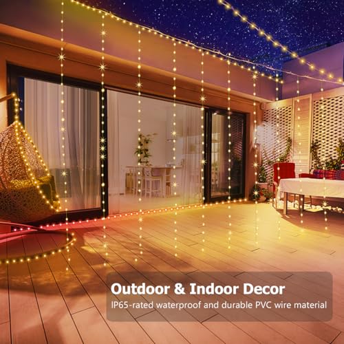 Fairy Curtain Lights USB Plug (6 Foot)