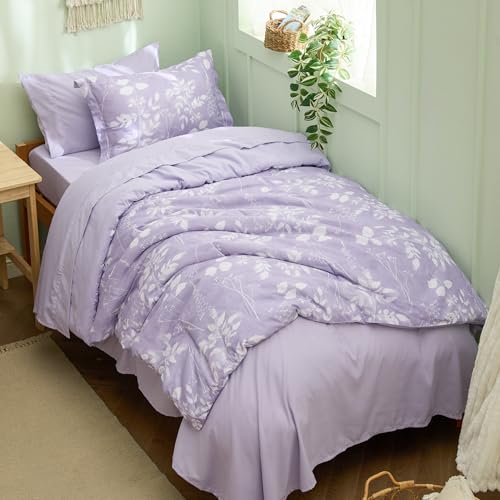 Floral Lavender Comforter Set