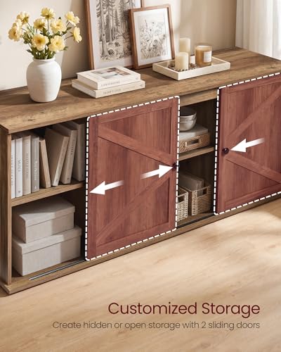 Farmhouse TV Stand for 65'' TV
