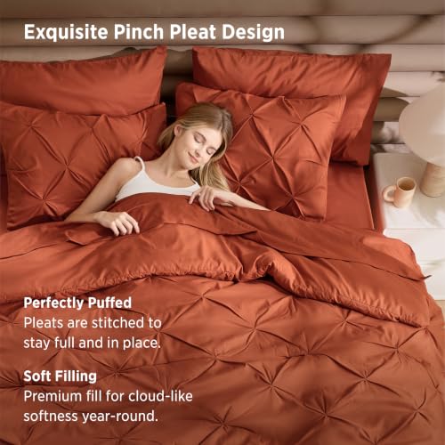 7 Piece King Size Comforter Set & Sheets
