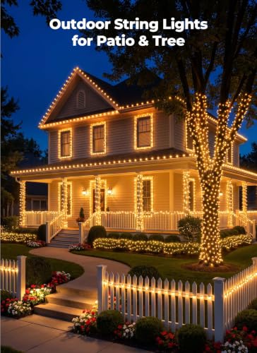2 Pack Solar String Lights Outdoor (2 Count)