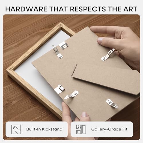 10x10 Natural Oak Picture Frame