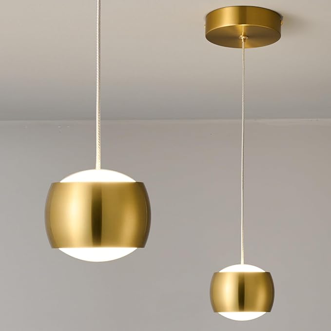 Modern LED Dimmable Pendant Light fixtures, Mini Island Pendant Lighting