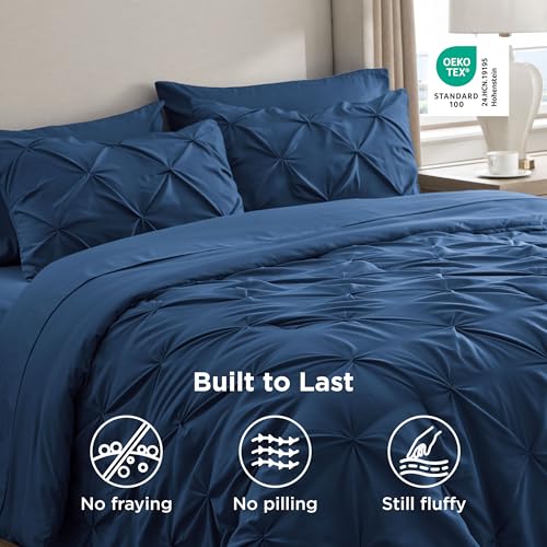 7 Piece California King Comforter Set & Sheets