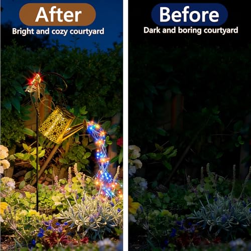 Solar Watering Can Light