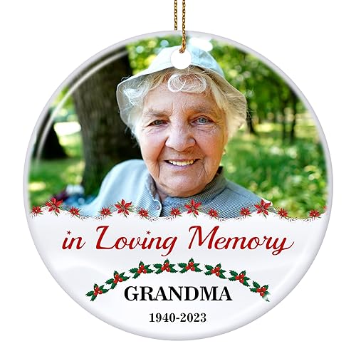 Personalized Memorial Christmas Ornament