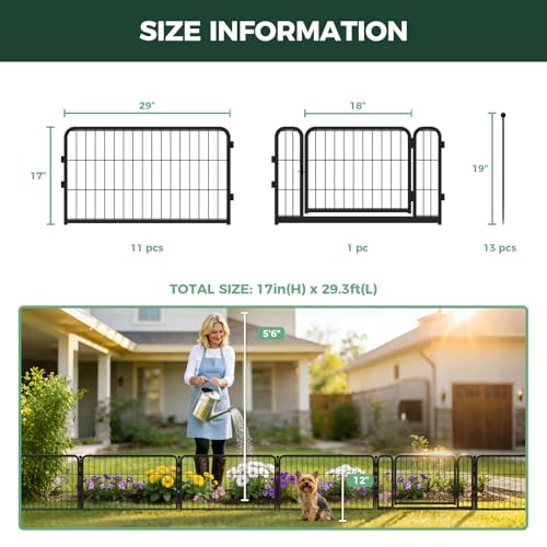 No Dig Garden Fence (53.8 Sq Ft)