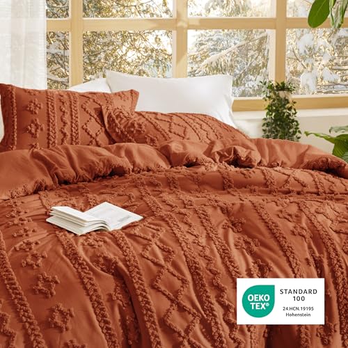 Tufted Boho Comforter Set King Size