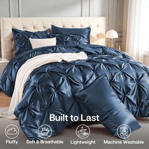 Satin Full Size Comforter Set