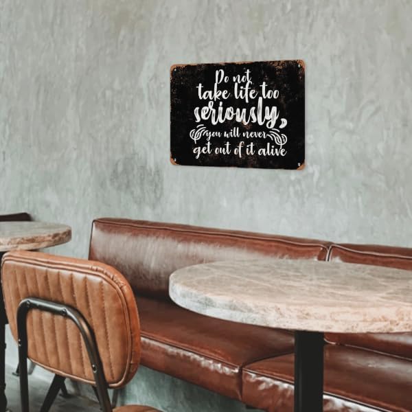 Metal Sign Barn Time Is the Best Time. Tin Sign Decor Retro Wall Decor For Home Coffee Bar Funny Aluminum Sign 8x12 inch