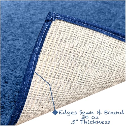Soft & Colorful 9' x 9' Kids Classroom Area Rug