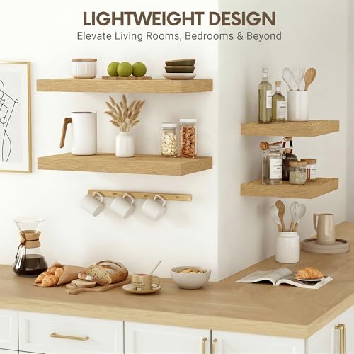 10 in Deep Floating Shelves 16” Set of 2 (2 Count)