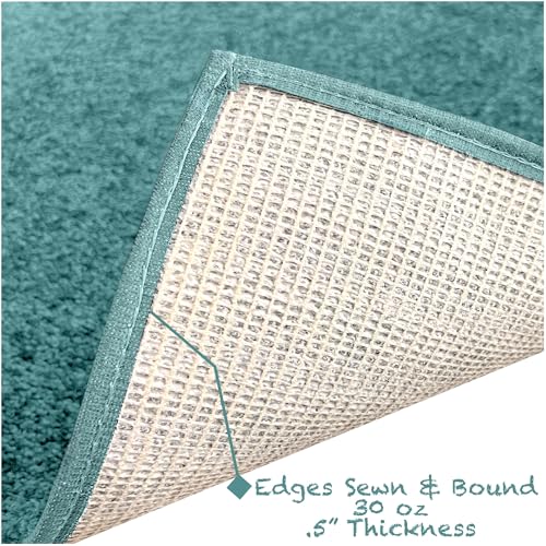 Soft & Colorful 7' x 7' Kids Classroom Area Rug