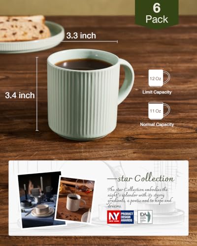 Coffee Mug Set of 6 (72 Count)