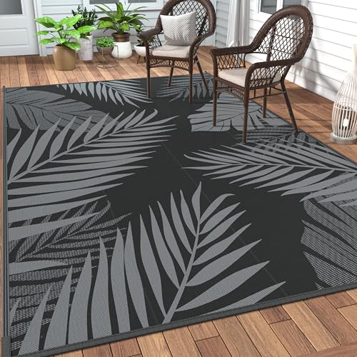 Outdoor Rug Waterproof Plastic Rugs for Patio (40 Sq Ft)