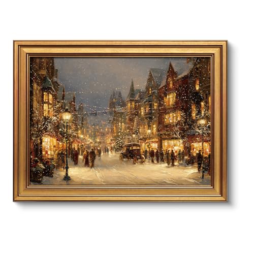 Vintage Gold Framed Wall Art for Living Room