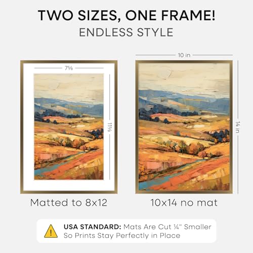 10x14 Bronze Picture Frame