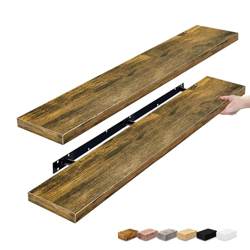 Floating Shelves for Wall Storage (2 Count)