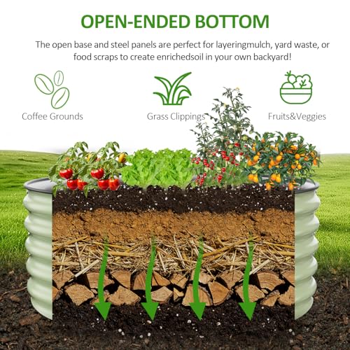 Galvanized Raised Garden Bed