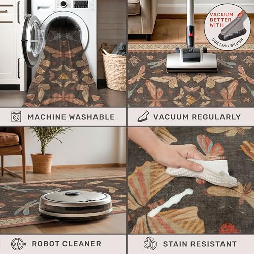 Dining Room Rugs for Under Table 6x9 (54 Sq Ft)