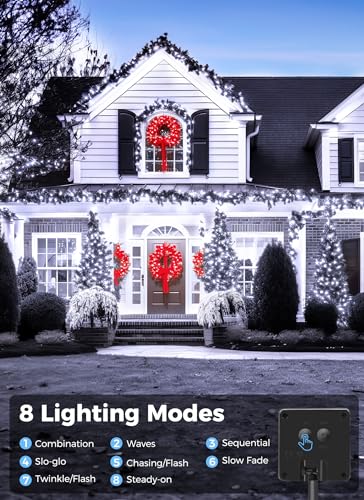 Solar String Lights Outdoor (72 Foot)