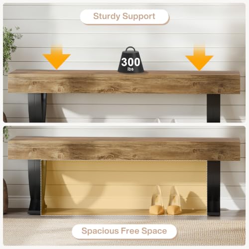 Entryway Shoe Bench