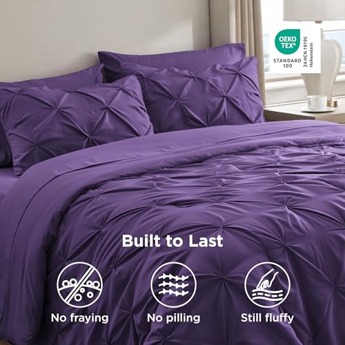 7 Piece California King Comforter Set & Sheets