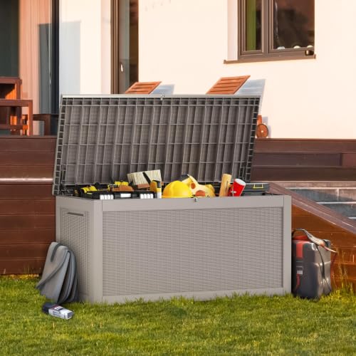 320 Gallon Outdoor Deck Box