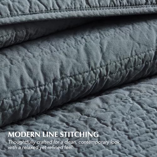 HOME 100% Cotton Quilt Set Oversized Cal King