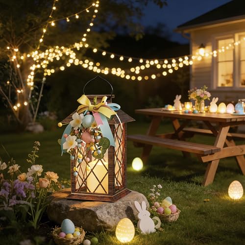 Easter Solar Lanterns Outdoor