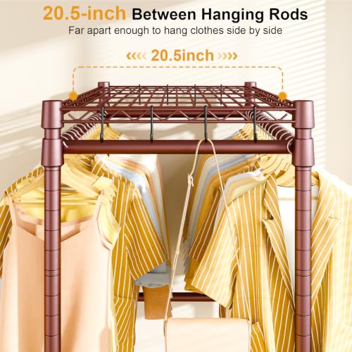 Rolling Clothes Rack
