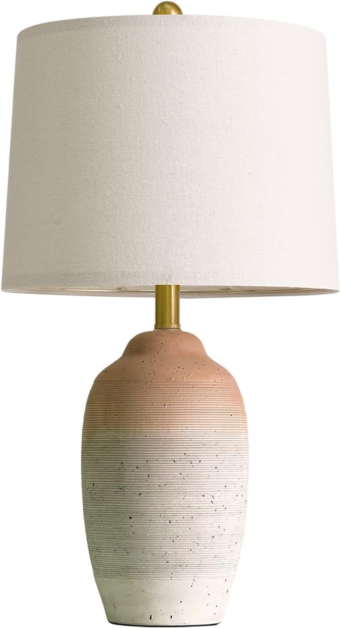 24.5" Vintage Ceramic Table Lamp