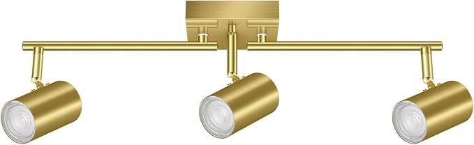 BoostArea 3 Light Track Lighting Fixtures Ceiling, LED Track Lighting Kit
