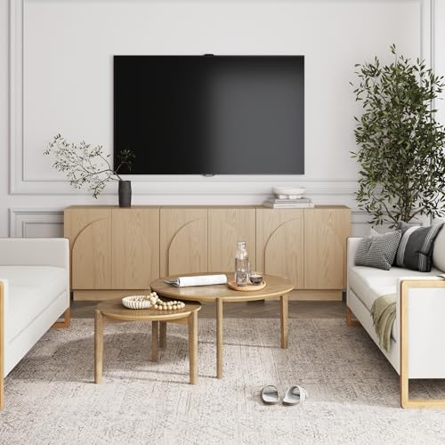 Iris Mid Century Modern Credenza (3 Count)