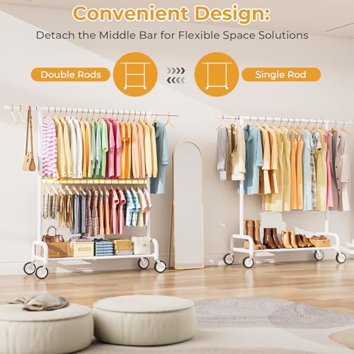 Heavy Duty Clothes Rack Load 860LBS