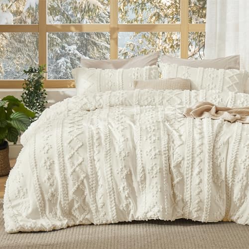 Tufted Boho Comforter Set King Size