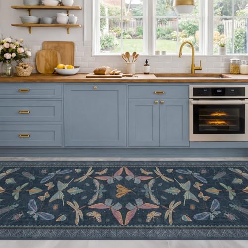 Vintage 2'6"x8' Kitchen Rugs Washable (20 Sq Ft)