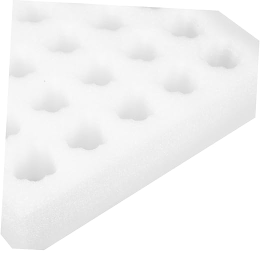 IMIKEYA Shatterproof Egg Carrier Portable Egg Storage for Countertop Refrigerator Foam Tray Soundproofing Reusable Holder for Camping Farm