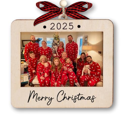 2025 Christmas Ornament Picture Frame