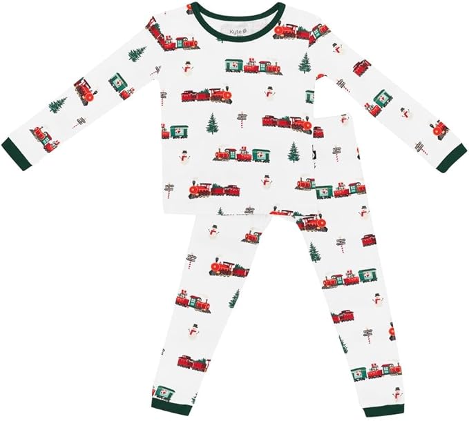 KYTE BABY Toddler Pajama Set - Pjs for Toddlers Made of Soft Bamboo Rayon Material