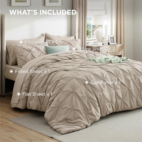 7 Piece California King Comforter Set & Sheets