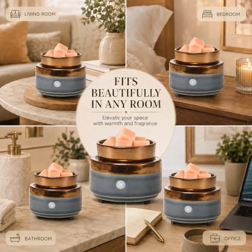 Ceramic Wax Melt Warmer Electric Wax Warmer for Scented Wax Cubes