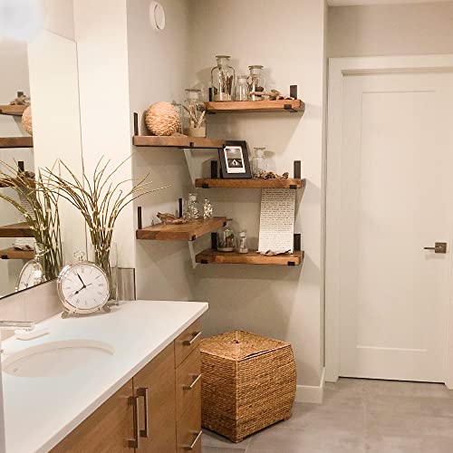 Rustic Shelves with J