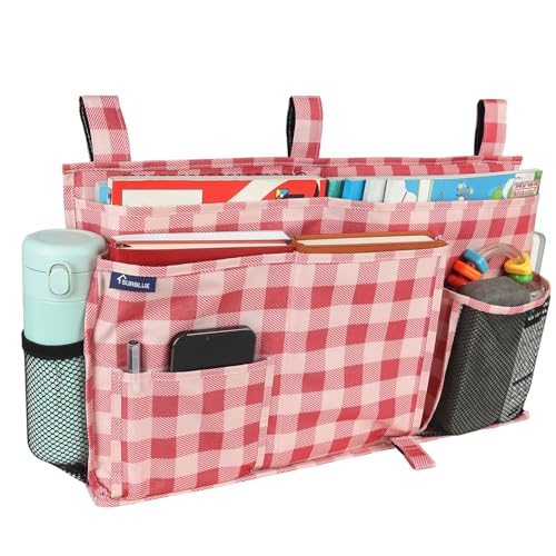 Bedside Caddy Hanging Bed Organizer Storage Bag Pocket for Bunk and Hospital Beds