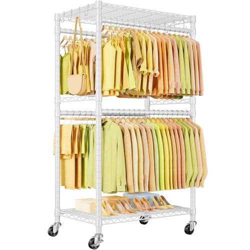 P4 Rolling Clothes Rack