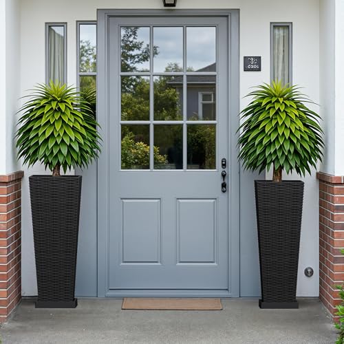 Resin 23.6'' Tall Planters