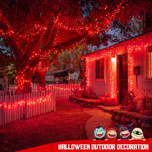600 LED Solar Halloween Lights (206.7 Foot)