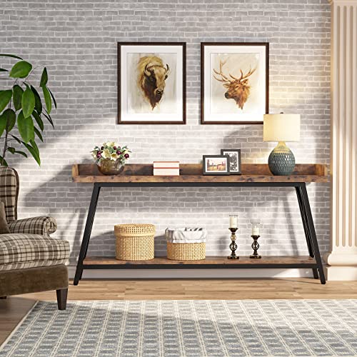 70.9 inch Extra Long Console Table Behind Couch
