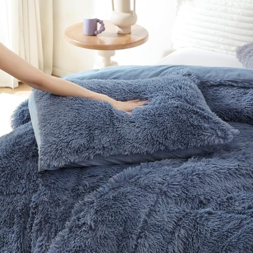 Fluffy Queen Comforter Set